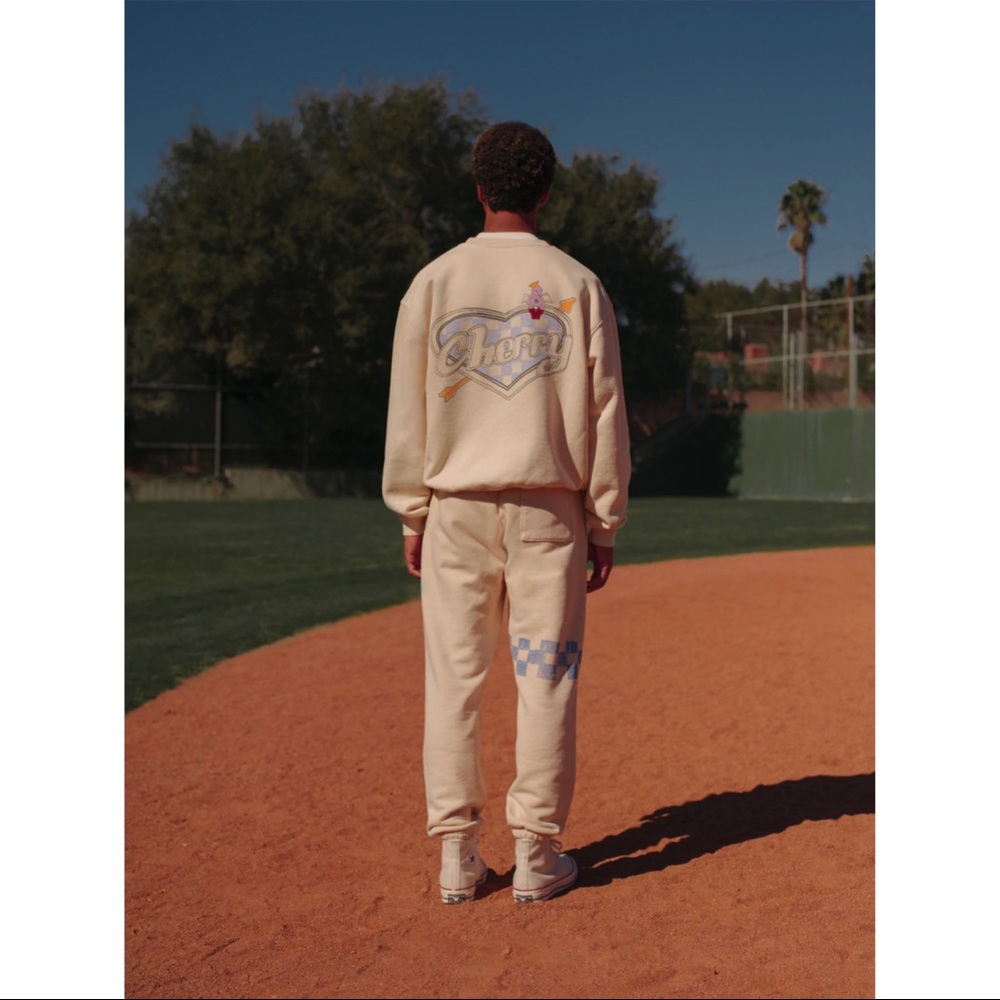 NWT Cherry LA Romance Sweatpants (Canvas) XS Hi-Performance Romance Collection - Picture 8 of 11